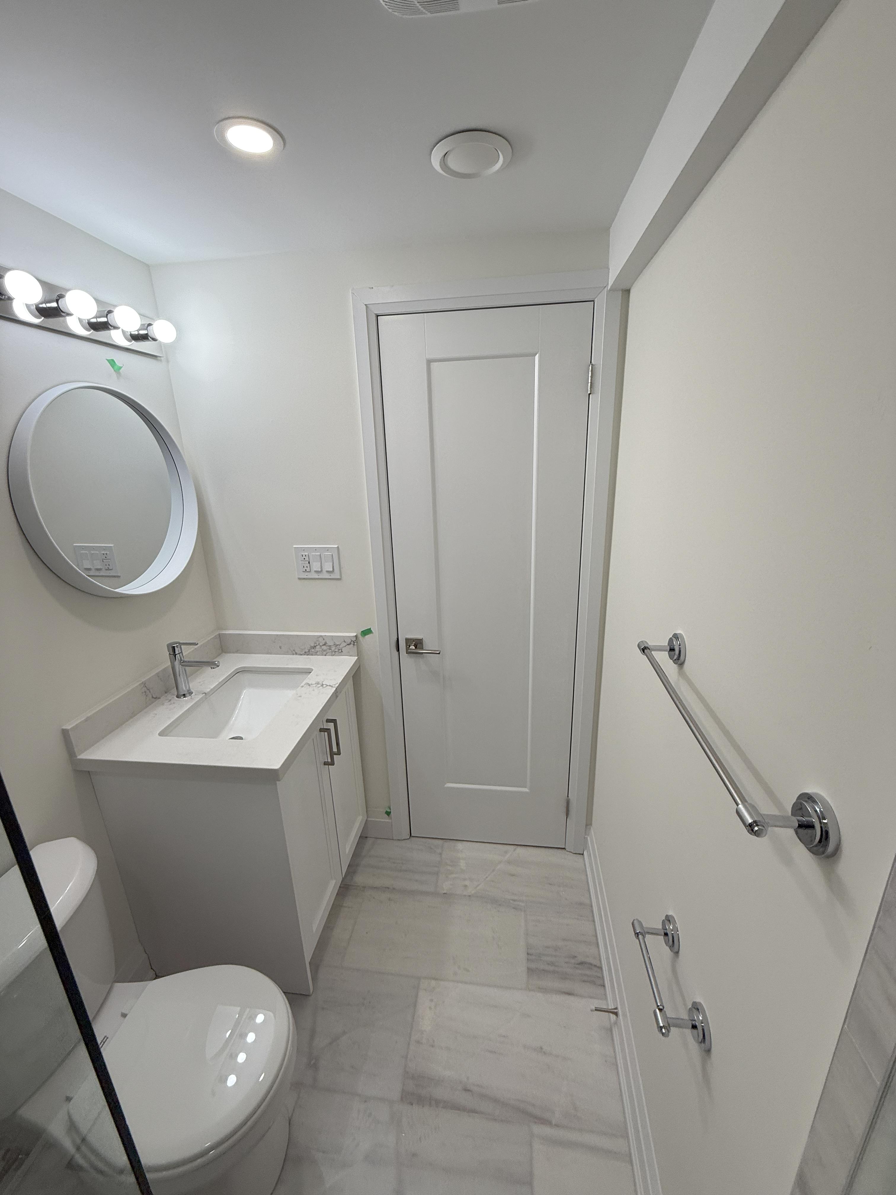 Precision door framing and wall trim carpentry