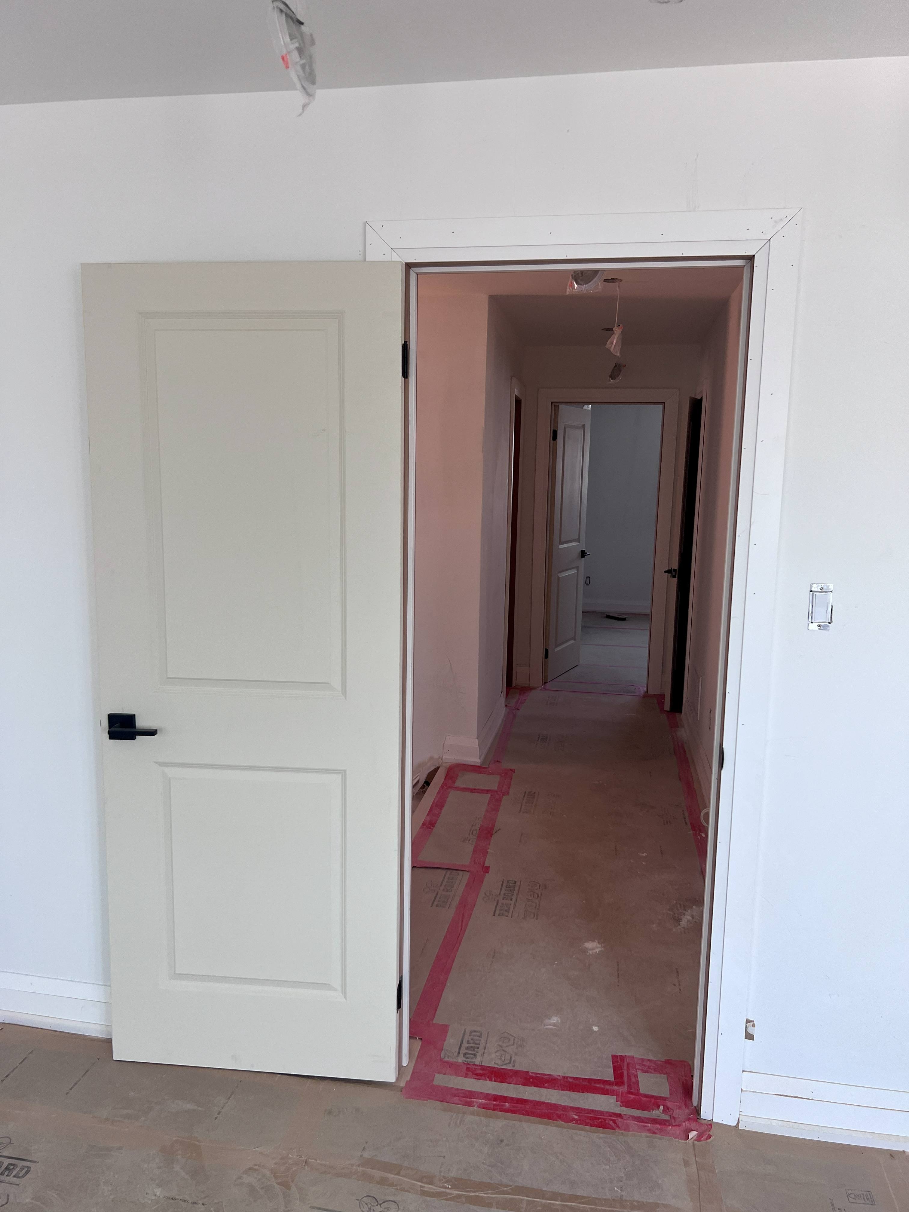 Wall receptacle box and electrical conduits