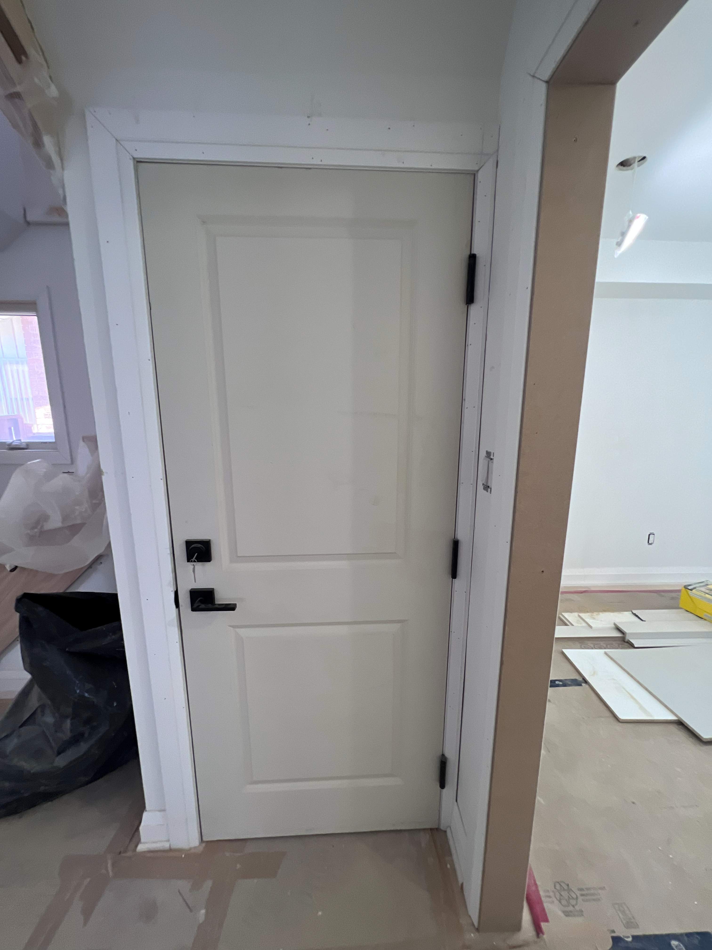 Ceiling fixture wiring and framing prep